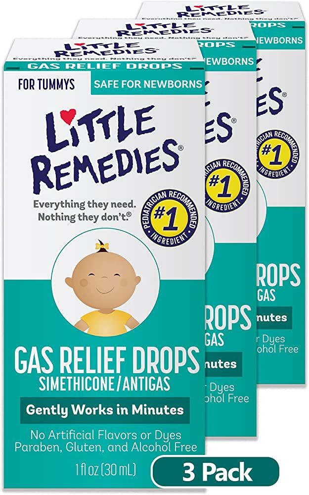 Little Remedies Baby Gas Drops, 1 Fl Oz (Pack of 3) | Amazon (US)