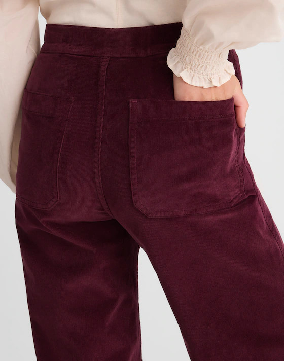 The Wide-Leg Pant in Corduroy | Madewell