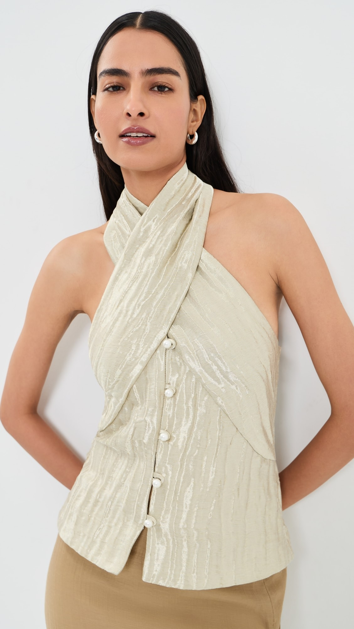 Twisted Halter Top | Shopbop