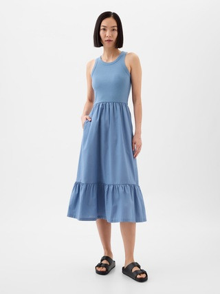 Sleeveless Midi Dress | Gap Factory