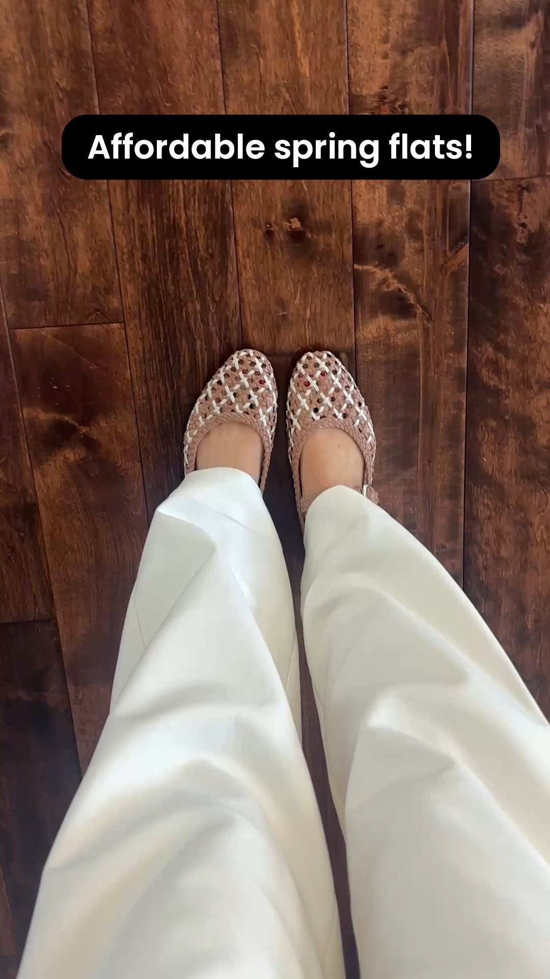 These $40 flats are so cute and add a pop to any outfit! I’d recommend sizing down if you’re in between. Hurry, these will sell out!