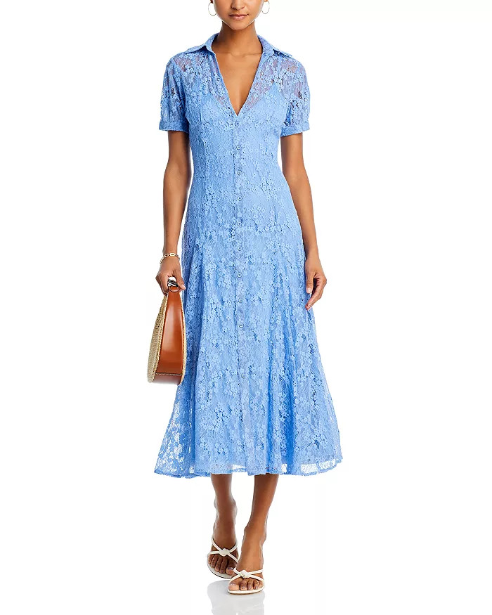 Lace Midi Shirt Dress - 100% Exclusive | Bloomingdale's (US)