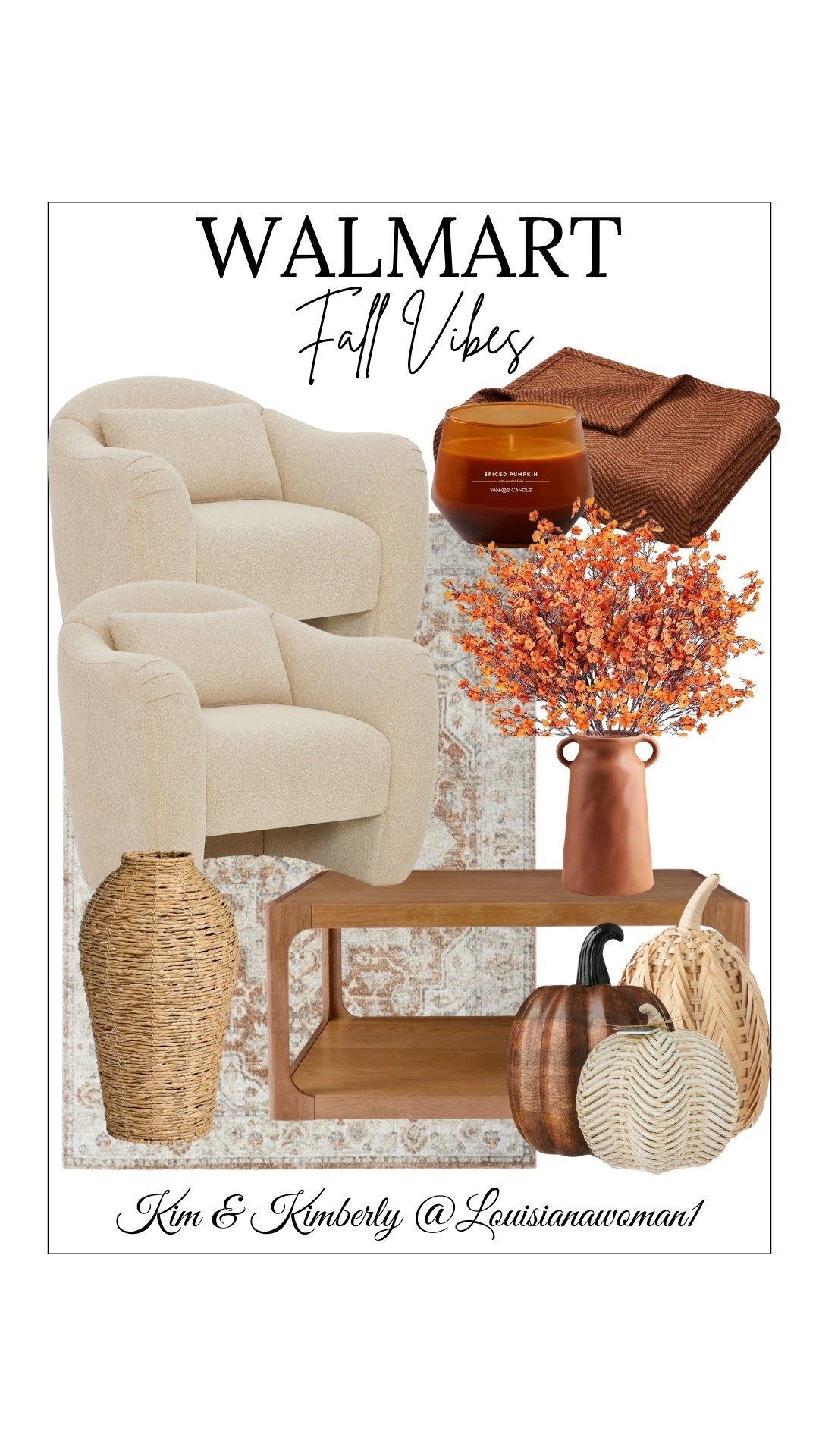 Walmart Fall Vibes #LTK #Walmart  #Finds #pumpkins #homedecor #home #decorations #ltkseasonal #autumn #Fallvibes #Fall 

#LTKFamily #LTKSeasonal #LTKHome