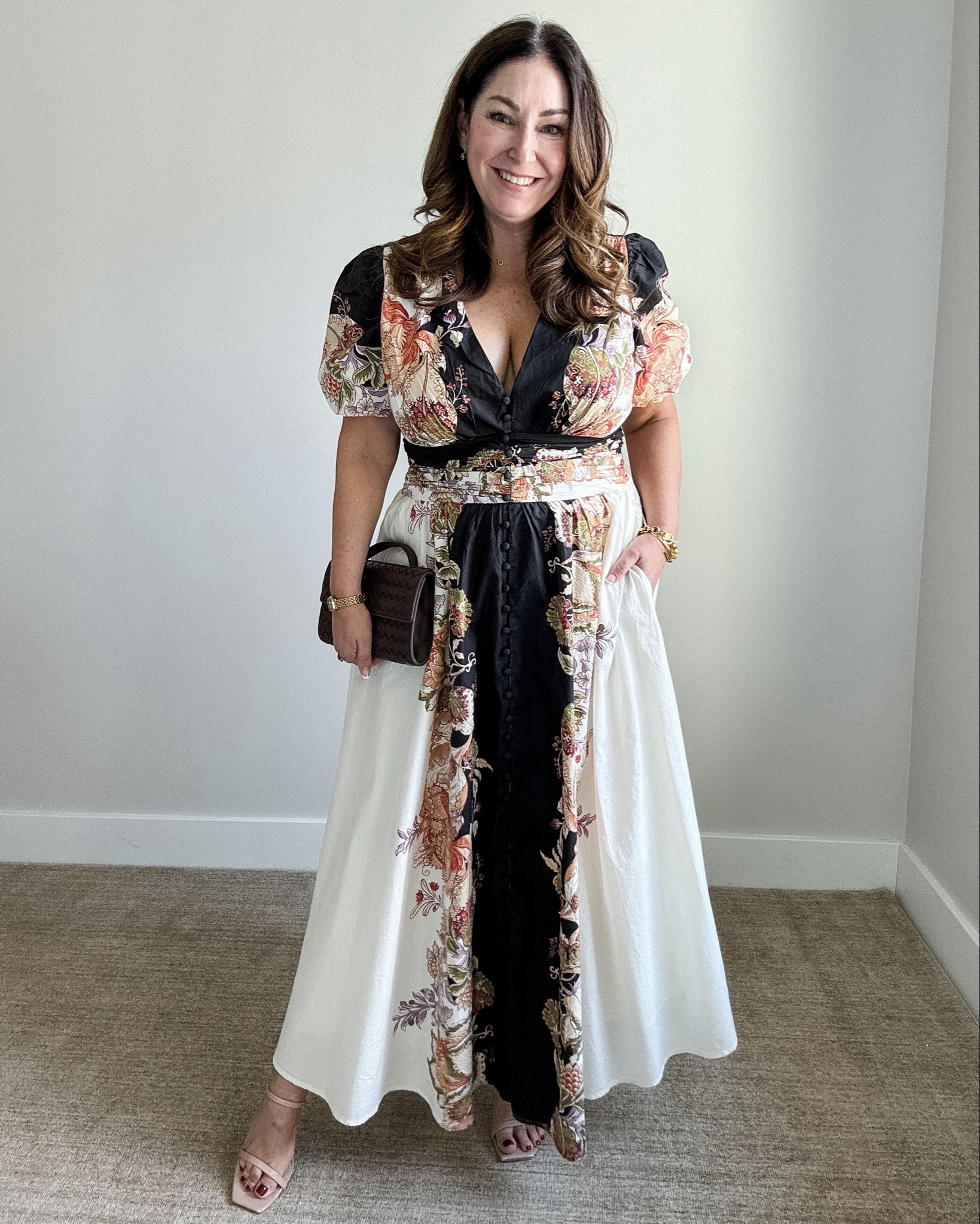 Fall Floral Midsize Cinched Waist Lined Short Sleeve Maxi Dress || Wearing, XL #midsizestyle #eventdress #fallevent #falldress 

 

#LTKSeasonal #LTKOver40 #LTKMidsize