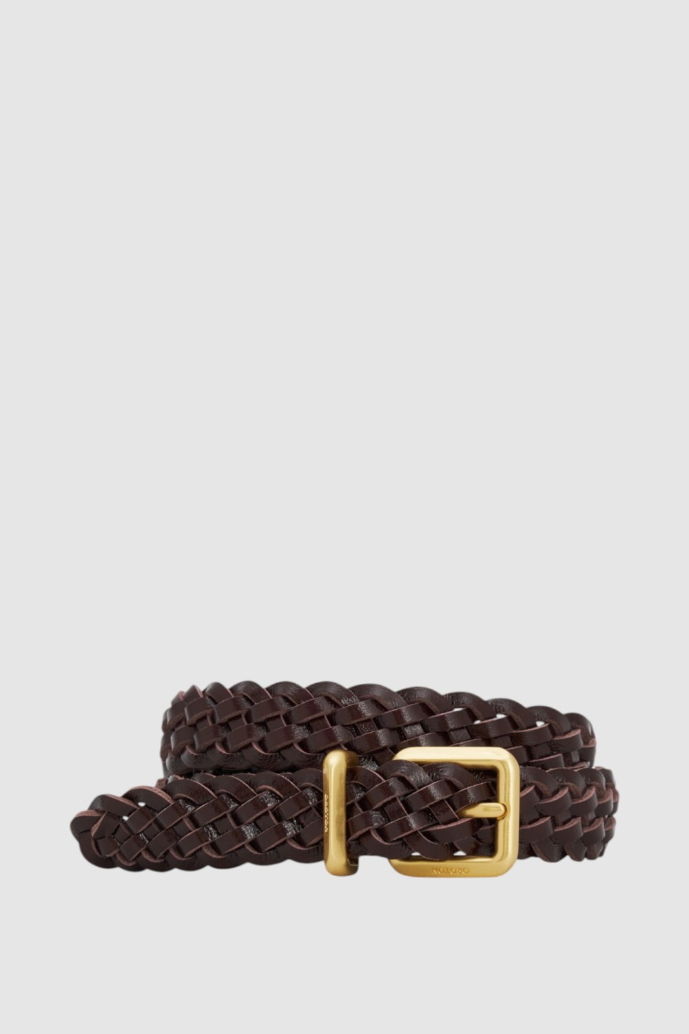 Remi Woven 20mm Belt Copper | Oroton