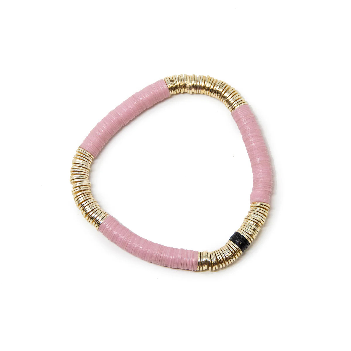 Light Pink Vinyl Bracelet 6mm | Allie + Bess