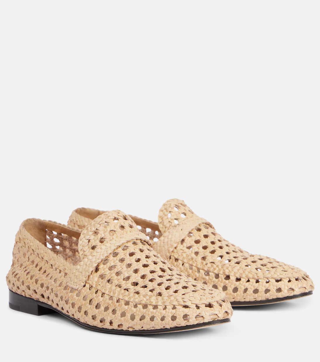 Leon woven leather loafers | Mytheresa (US/CA)