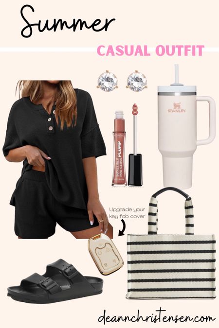 Summer Causal Outfit #outfitideas #summeroutfit #summerstyle #summerbasics #summer #womenstyle #mamastyle #amazonstyle #outfitsforher #momstyle #mamastyle #summercasual #summeroutfits #summertote #basicstyle 

#LTKstyletip #LTKunder50 #LTKSeasonal