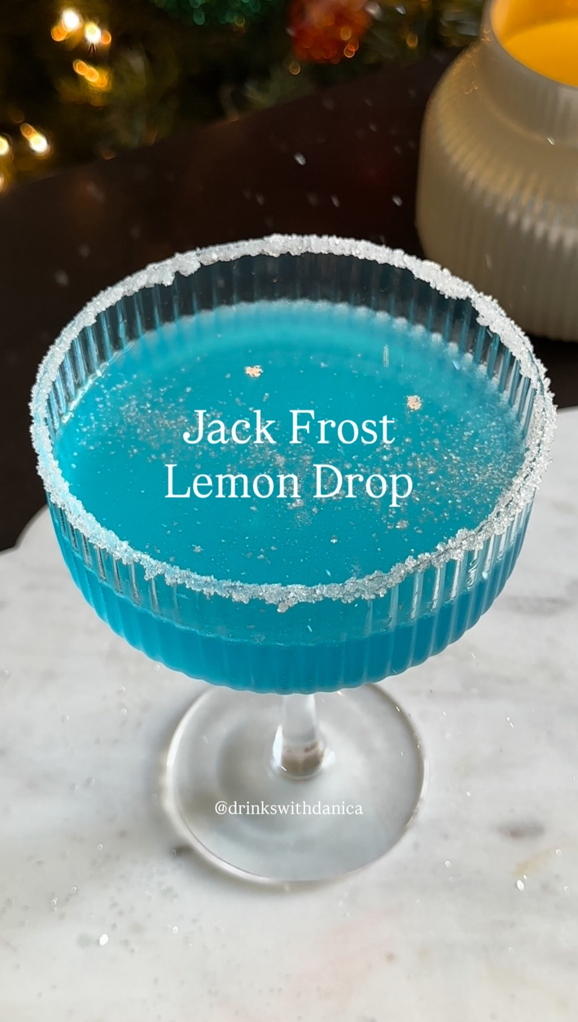 Jack Frost Lemon Drop

Follow me on Instagram and TikTok @drinkswithdanica for this recipe and more 