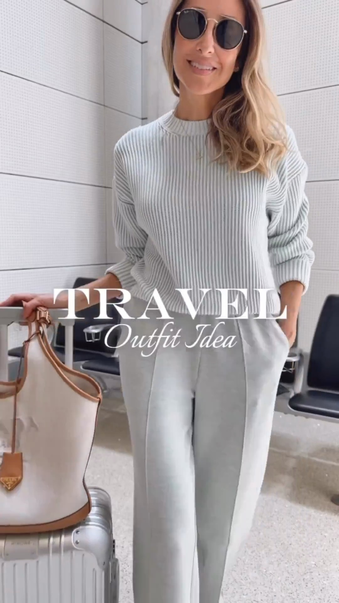 Travel outfit idea raft I love so much! Ultra comfortable, elegant, and stylish.
Everything fits true to size and I’m wearing size small

#LTKU #LTKootd #LTKOver40