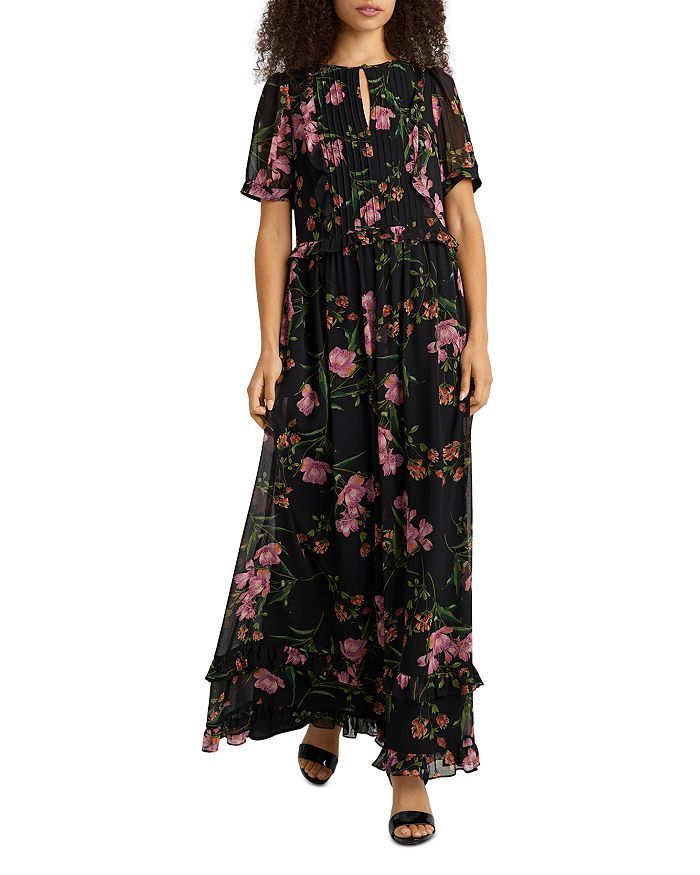 Floral Chiffon Maxi Dress | Bloomingdale's (US)