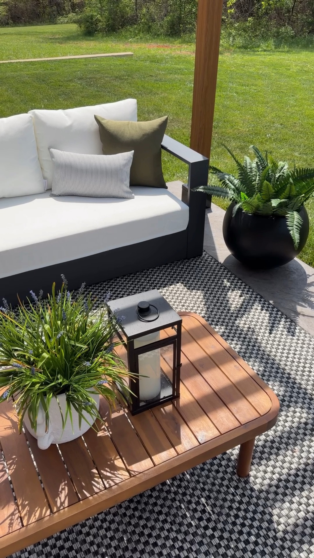 Is officially outdoor season and I couldn’t be happier! 👏🏼
 
patio, porch, outdoor furniture, rug, sofa, pergola, Wayfair, outdoor living 
#ad #wayfair @Wayfair #wayfairpartner 

#LTKHome