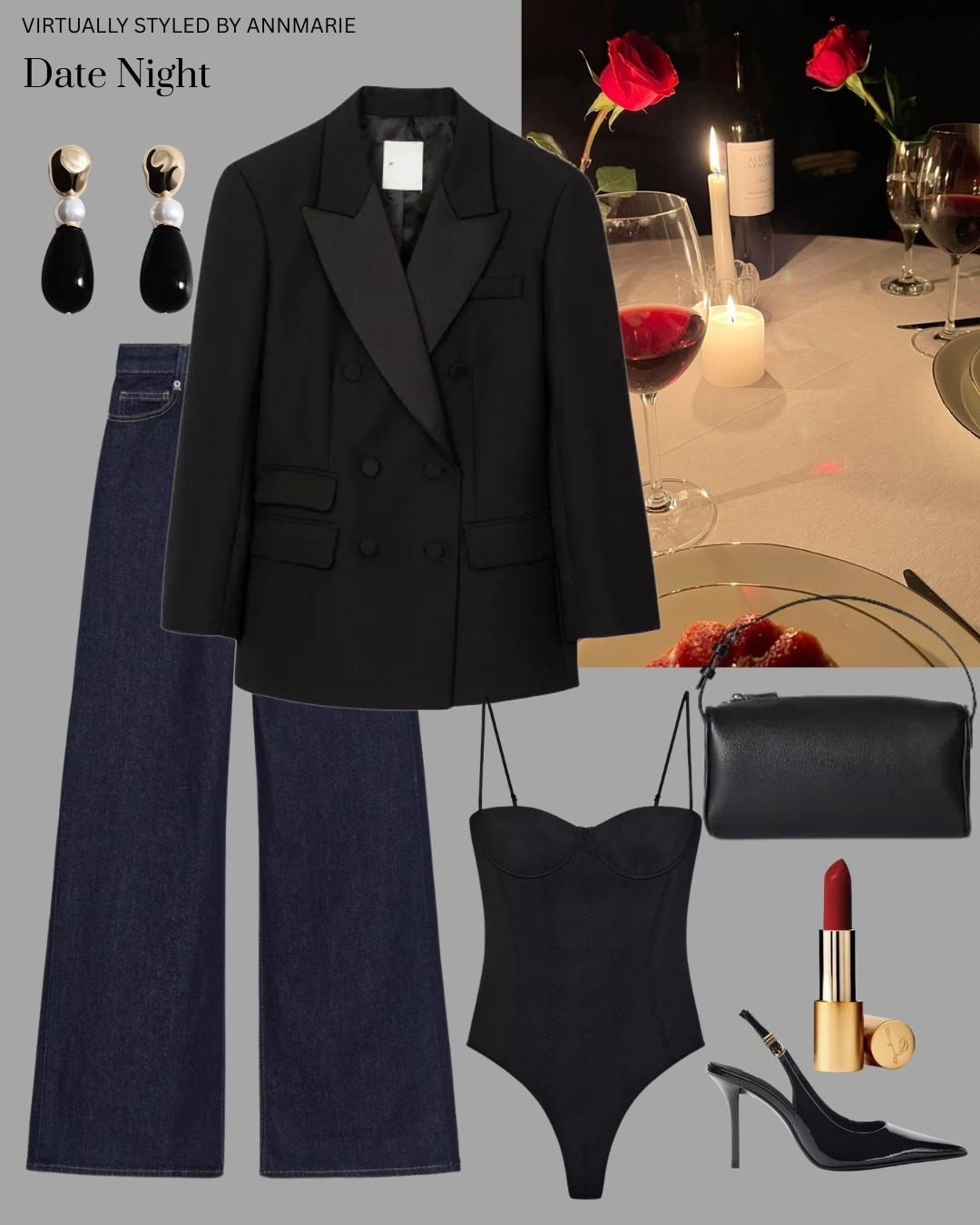 Date night outfit perfect for valentines 💋

#LTKdatenight #LTKjeans #LTKstyletip