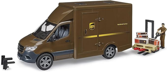 Bruder 02678 MB Sprinter UPS with Driver and Accessories | Amazon (US)