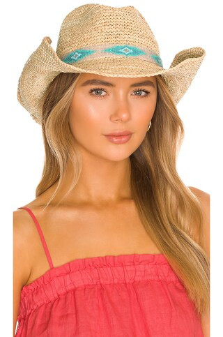 Nikki Beach Blue Jaye Hat in Natural from Revolve.com | Revolve Clothing (Global)