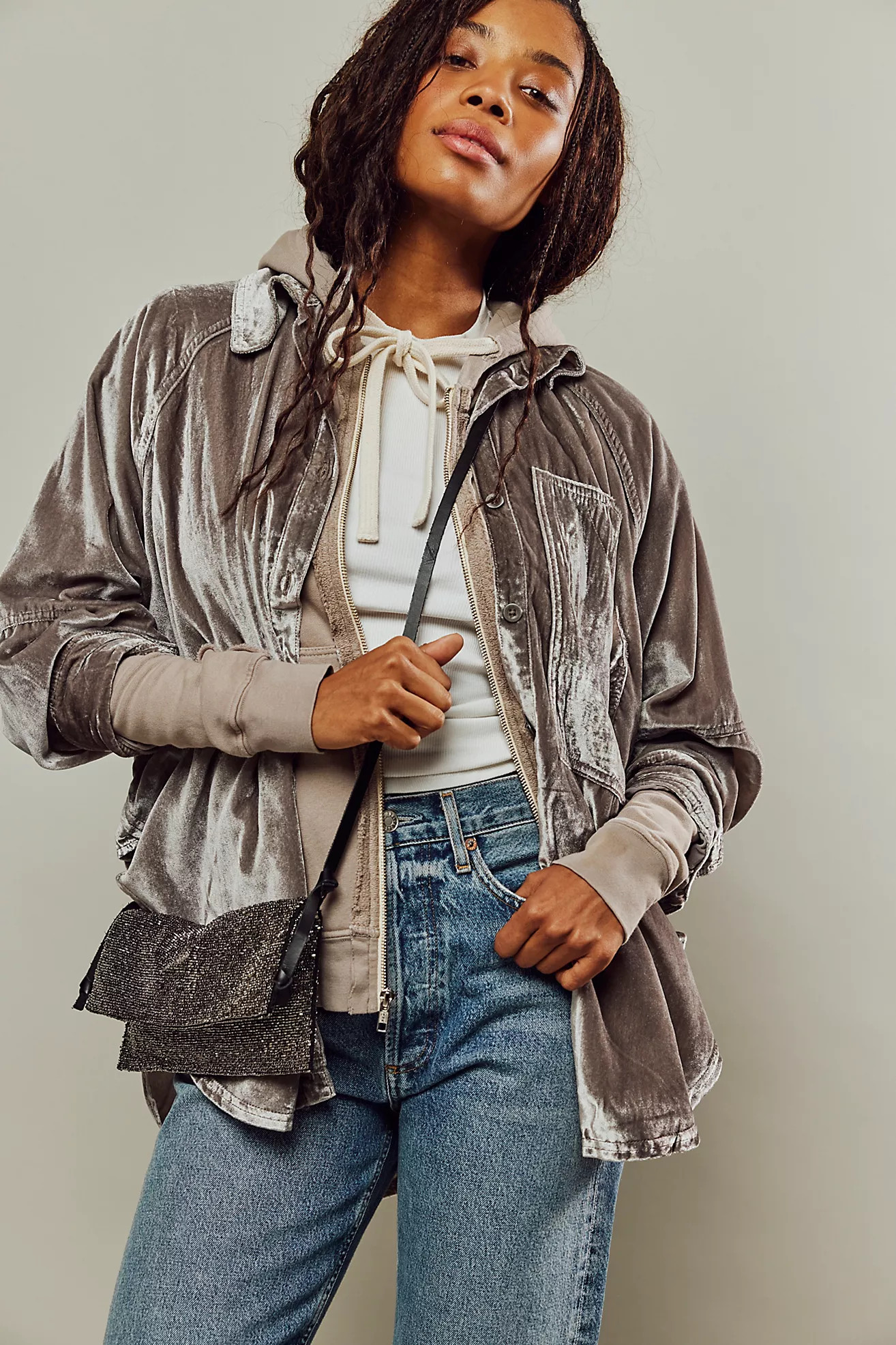 We The Free Night Skies Velvet Top | Free People (Global - UK&FR Excluded)