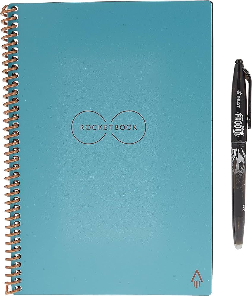 Rocketbook Core Reusable Smart Notebook | Innovative, Eco-Friendly, Digitally Connected Notebook ... | Amazon (US)