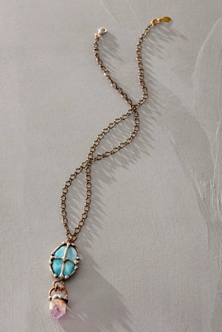 Mikal Winn Larimar Necklace | Free People (Global - UK&FR Excluded)