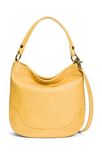 Frye Melissa Hobo Leather Handbag, Yellow | Amazon (US)