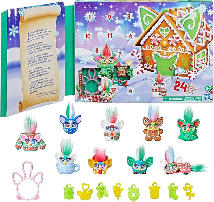 Furby Minis Advent Calendar for Kids 6 Years and Up, 24 Days of Surprise Holiday Toys with 1-Inch... | Amazon (CA)