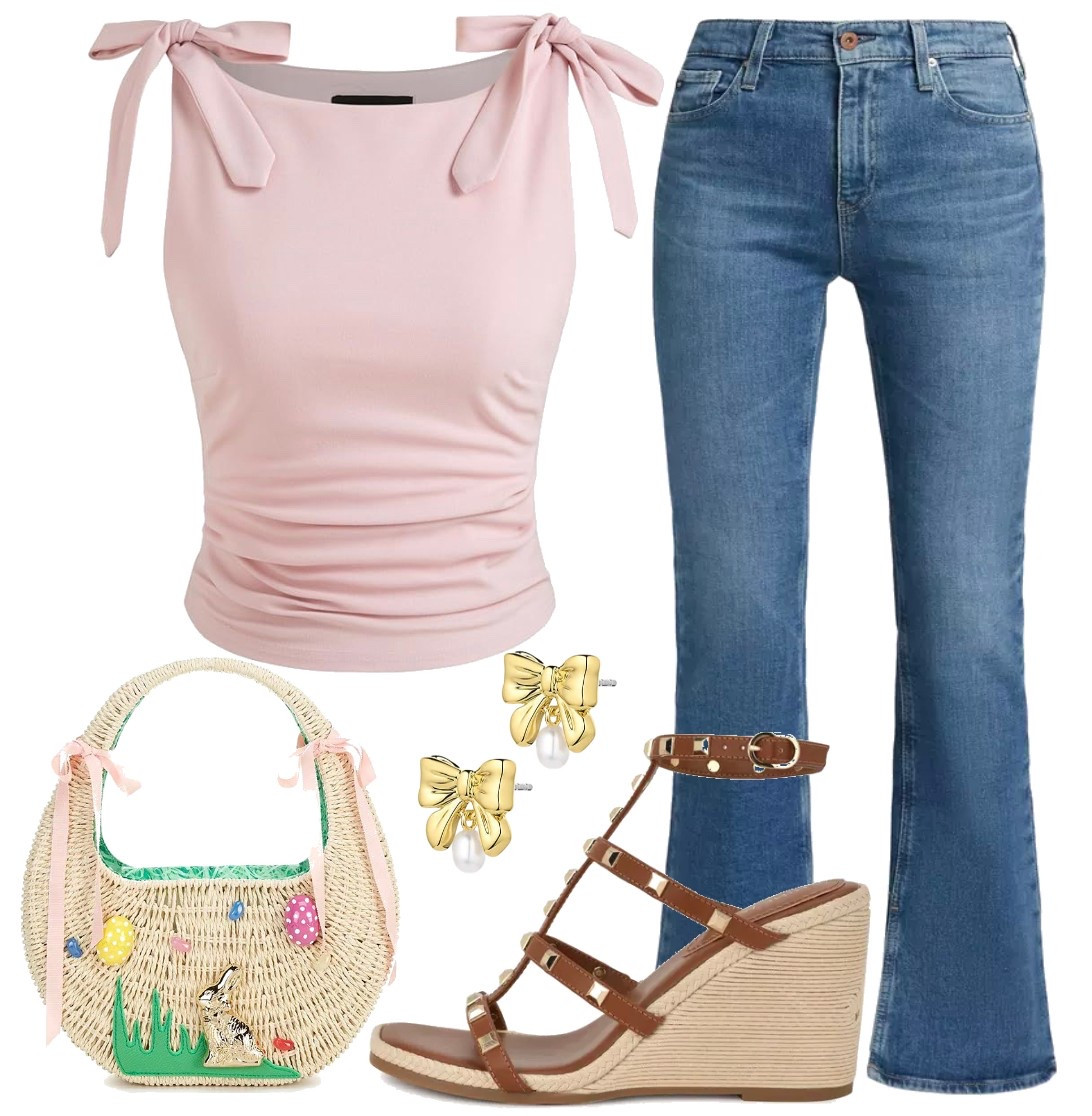 The cutest casual Easter Sunday outfit 🩷

#LTKStyleTip #LTKSeasonal #LTKShoeCrush