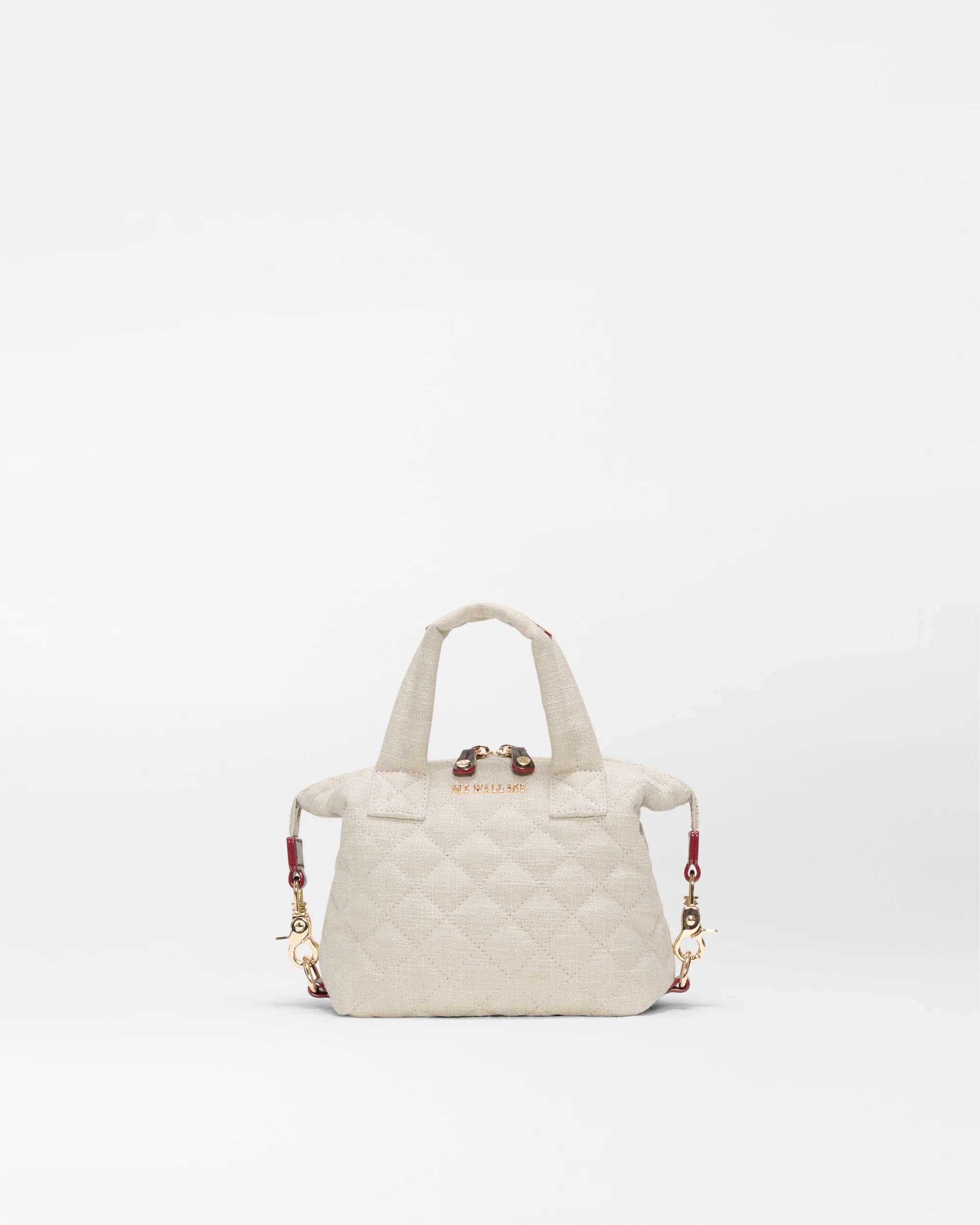 MZ Wallace Sandy Linen Micro Sutton – Crossbody | MZ Wallace | MZ Wallace