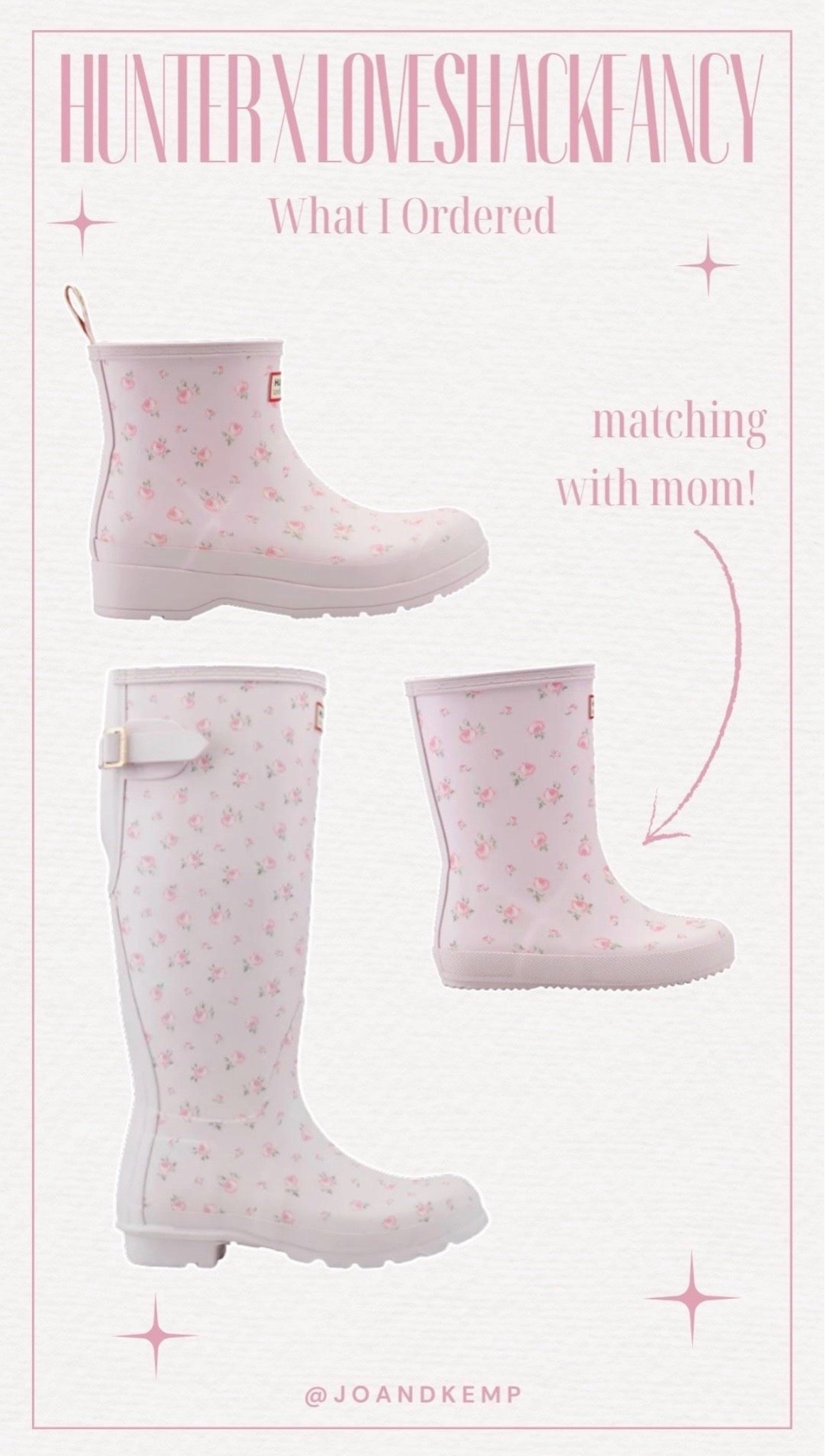 Just ordered the cutest rain boots that just dropped from Hunter x Loveshackfancy for Avalai and me 🩷🎀

#LTKmomlife #LTKKids #LTKootd