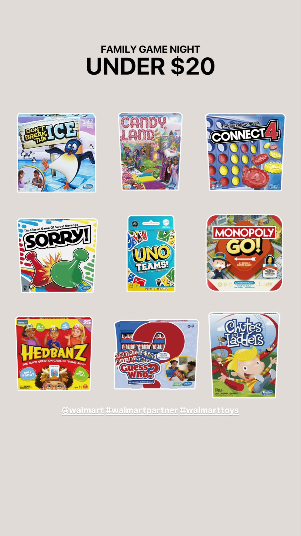 Board games for family game night ideas! 

Dressupbuttercup.com #dressupbuttercup #dederaad 

#LTKHome #LTKSeasonal #LTKKids