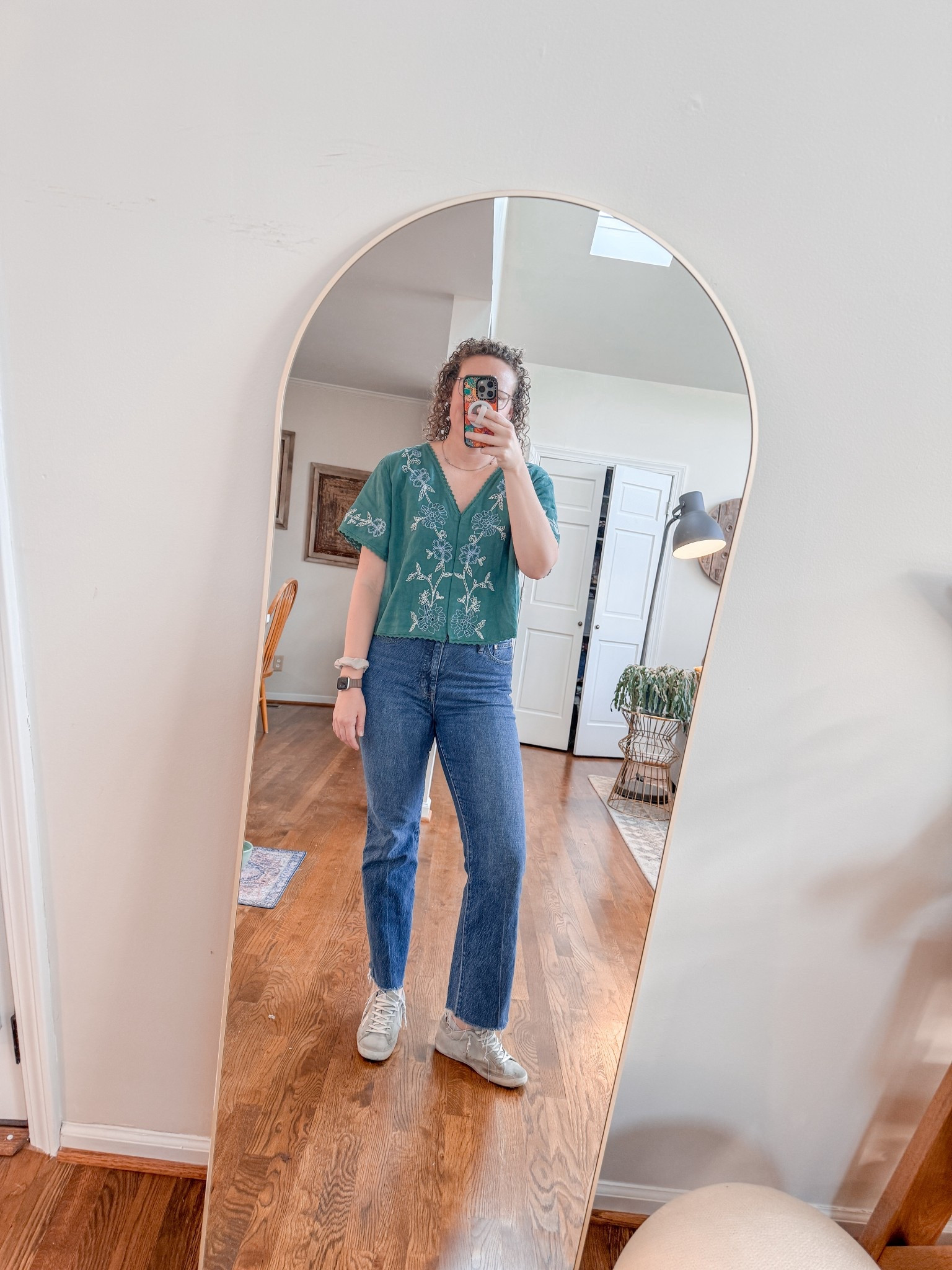 This top is so good. In my normal size large  

#LTKootd #LTKWorkwear #LTKTall