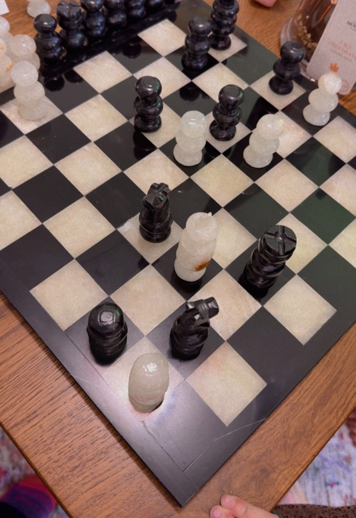 Beautiful chess board.. makes a great gift and also doubles as decor 🖤🤍

#LTKGiftGuide #LTKHome #LTKHoliday