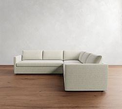 Union 3-Piece L-Shaped Sectional (110") | Pottery Barn (US)