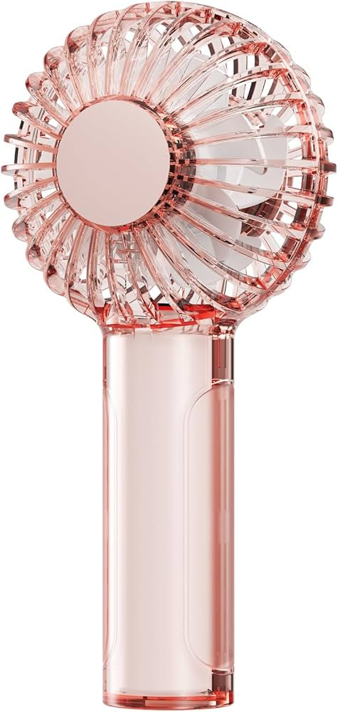 OTPEIR Mini Portable Fan – 4-Speed Rechargeable Handheld Personal Cooler with Dual Blades, Quie... | Amazon (US)