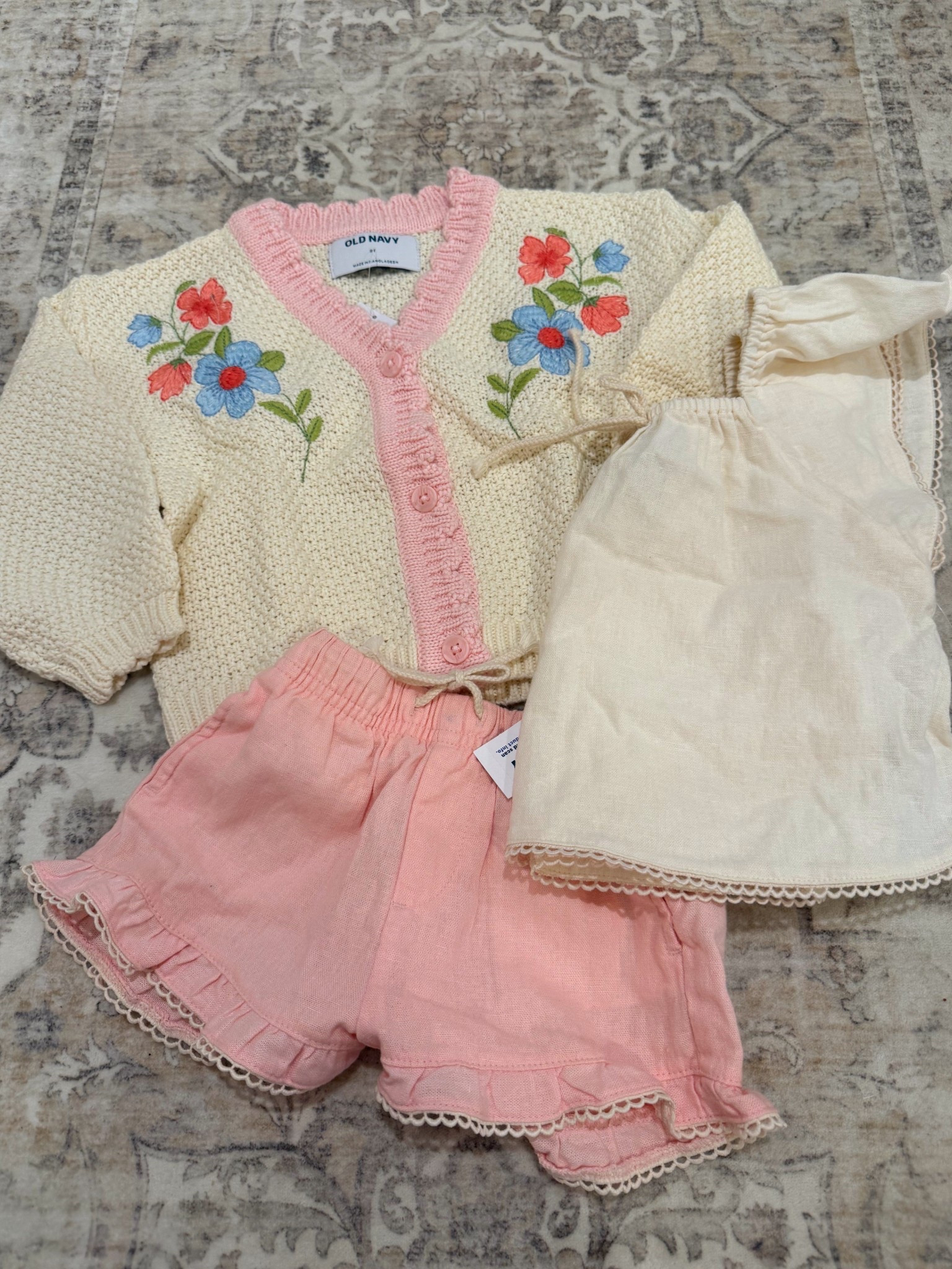 The cutest babygirl outfit for spring & Easter events/brunches! 🌷💕☀️💐😍 #ToddlerGirl #LTKmom #LTKToddler #LTKEaster #LTKSpring #LTKSale #LTKtoddlerclothes #LTKOldNavy