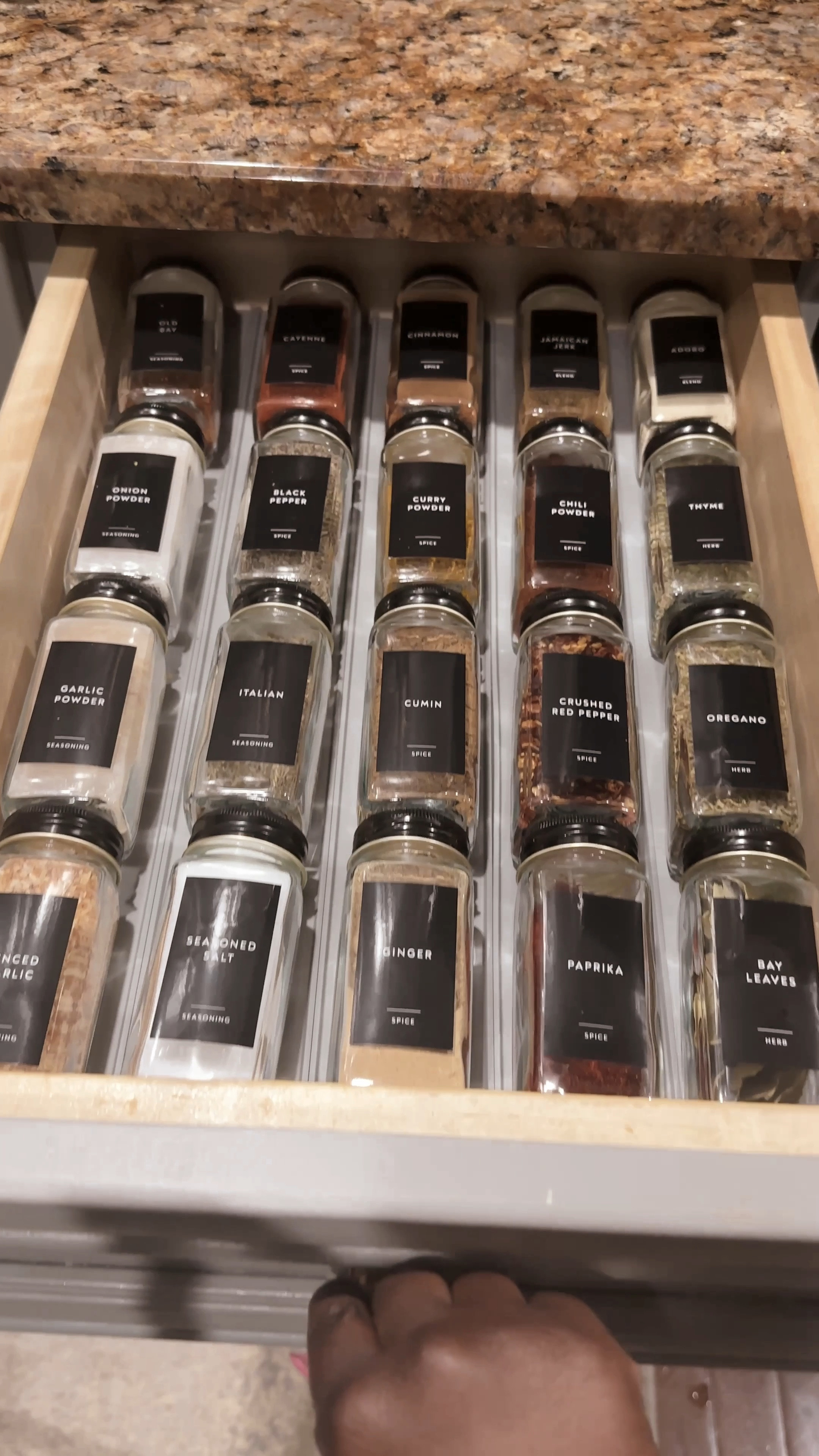 I’m loving my Laramaid spice jars. And the spice liner is perfect for keeping my jars from sliding. 

Kitchen organization | Amazon finds | Home styling 

#LTKunder50 #LTKhome #LTKFind
