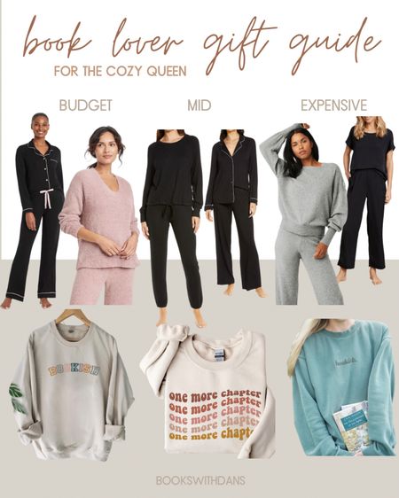 the best cozies for the book readers in your life! 

pajamas, matching sets, sweatshirts, bookish gift guide, reader gift guide, gifts for readers, matching outfit, dupes, comfortable outfits, WFH outfit 

#LTKSeasonal #LTKHoliday #LTKfamily