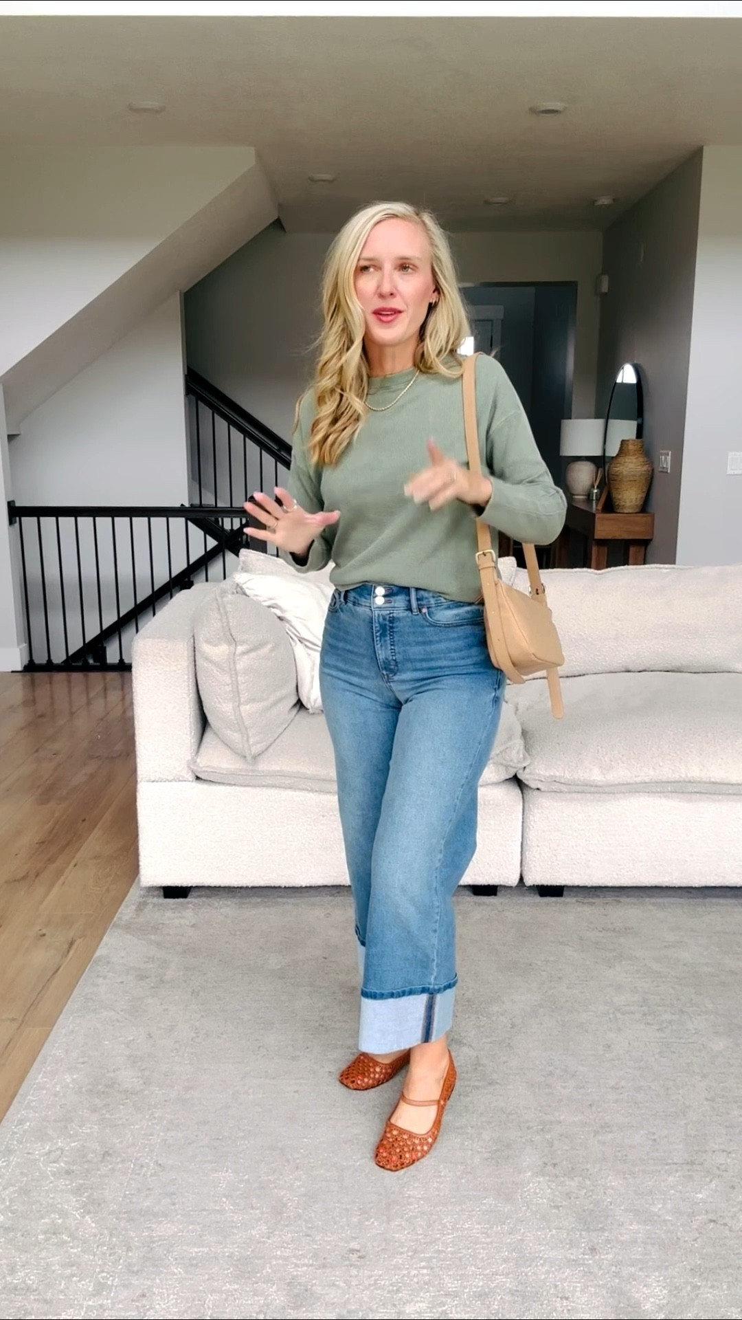 Anthro-inspired denim just restocked 🙌
These wide-leg cuffed jeans from Walmart are back and truly so flattering — amazing fit + high-end vibes 🍑✨ I’m in a size 6. If you missed them last time, grab them now!

#WalmartFashion
#AffordableStyle
#MomStyle
#StyleOnABudget
#BudgetFriendly
#FrugalFinds
#LookForLess
#EverydayStyle
#AffordableFashion
#MomFashion
#WalmartFinds
#HighEndVibes
#FallStyle
#WideLegDenim

#LTKStyleTip #LTKFindsUnder50 #LTKMidsize