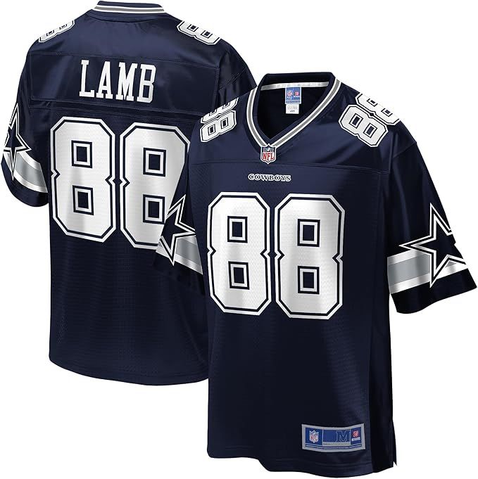 NFL PRO LINE Men's CeeDee Lamb Navy Dallas Cowboys Player Jersey | Amazon (US)