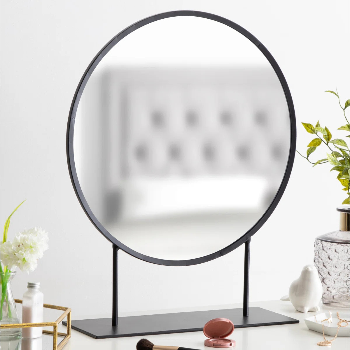 Jackie Metal Flat Floor Mirror | Wayfair North America