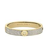 Michael Kors Women's Stainless Steel Bangle Bracelet with Crystal Accents | Amazon (US)