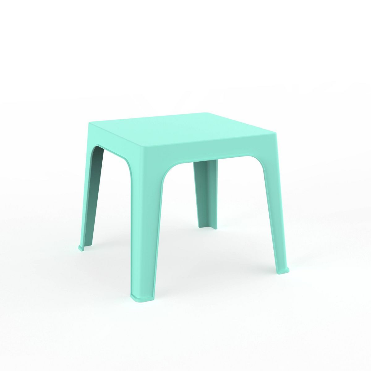 RESOL Square Julieta Kids Table Patio Accent Tables Green | Target