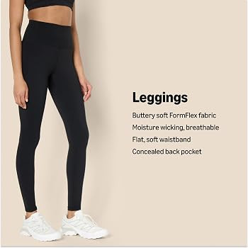 Amazon Essentials Women's Active FormFlex Buttery Soft High Waist Yoga Workout Leggings | Amazon (US)