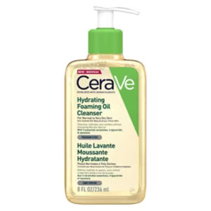 CeraVe Hydrating Foaming Oil Cleanser with Squalane for Normal to Very Dry Skin 236ml | Boots.com