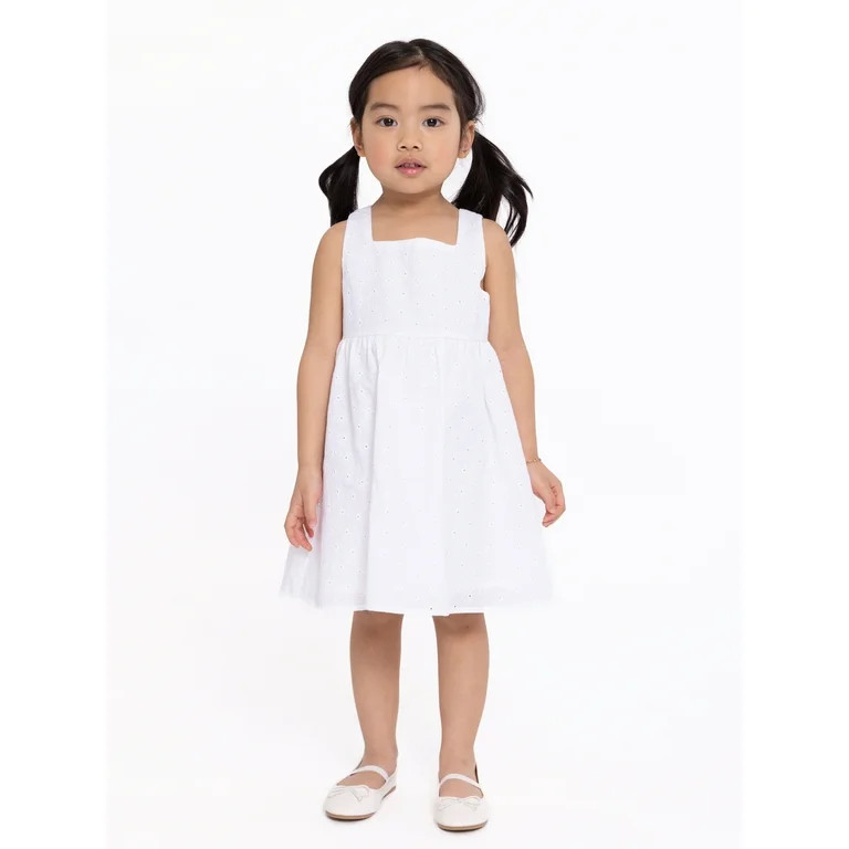Wonder Nation Toddler Girls Tank Dress, Sizes 12M-5T | Walmart (US)