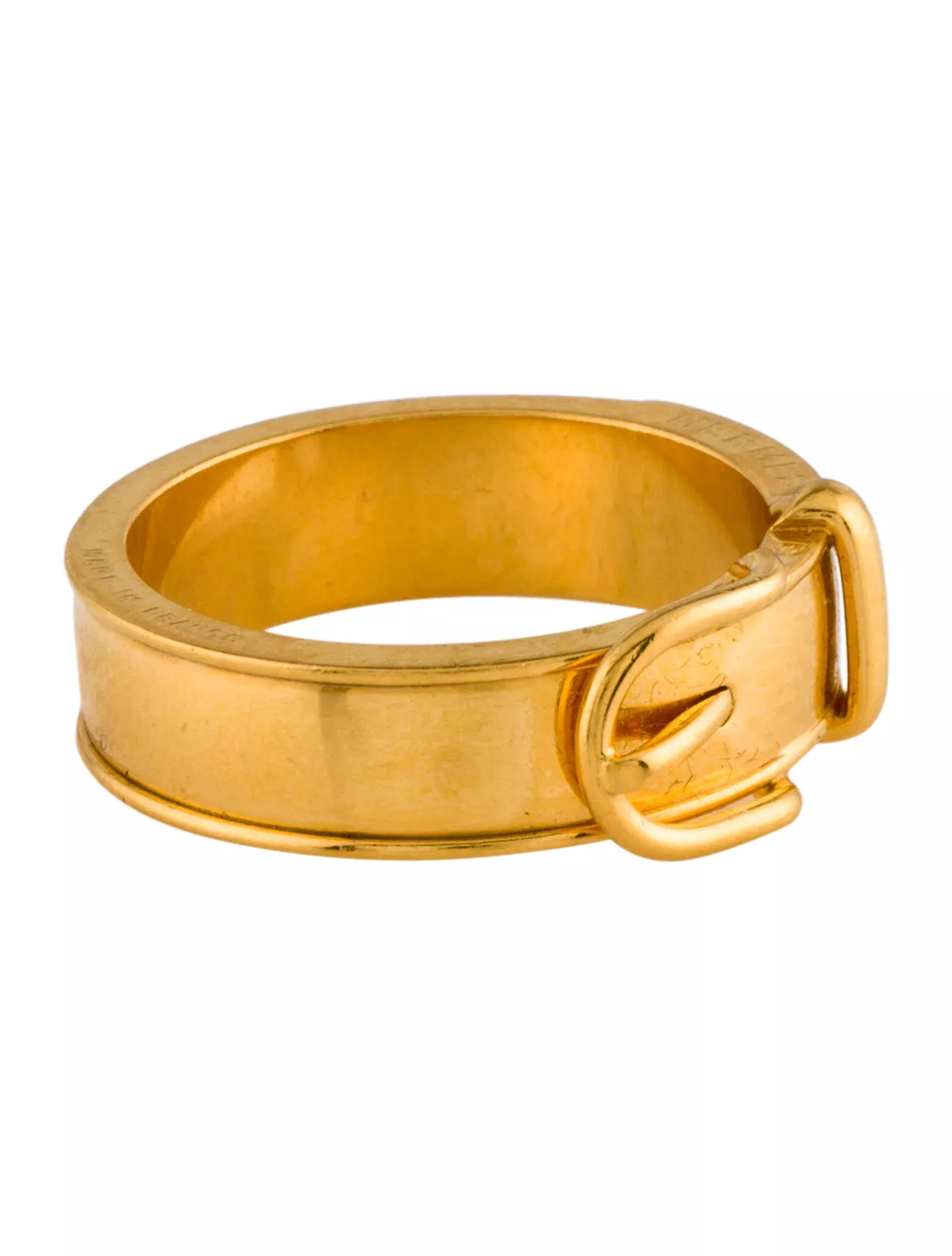 VIEEL Women's Triple-Ring Diamante Metallic Silk Scarf Ring