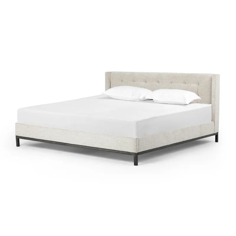 Newhall Tufted Upholstered Low Profile Platform Bed | Wayfair North America