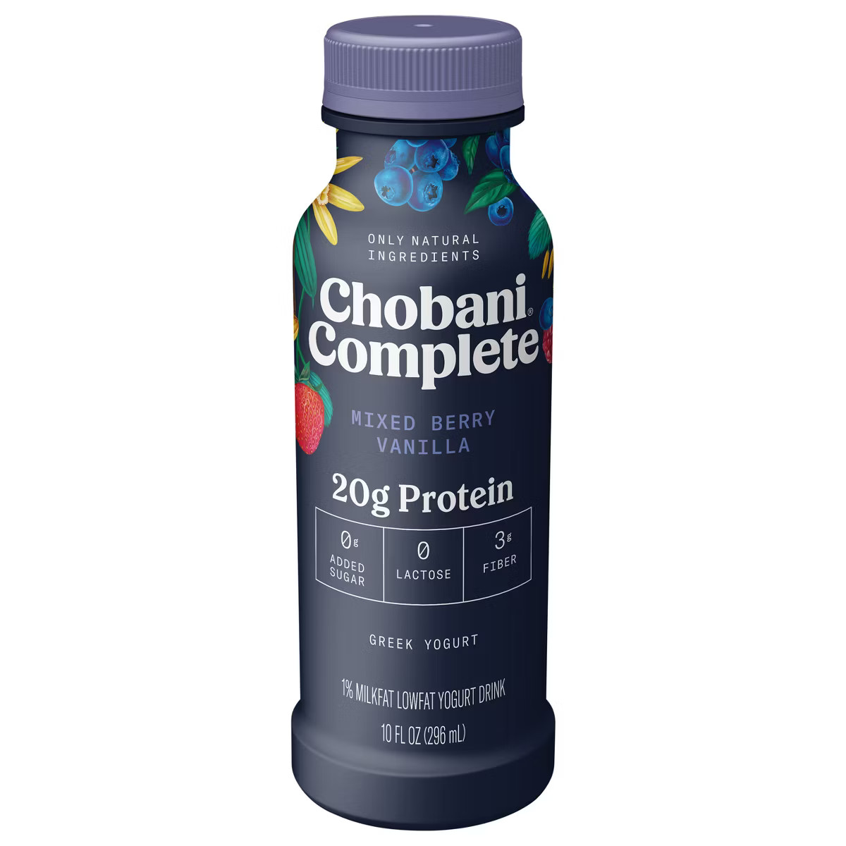 Chobani Complete Protein Mixed Berry Vanilla Yogurt Drink - 10 fl oz | Target