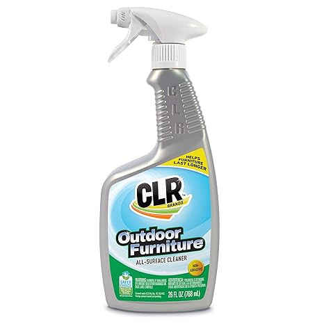 CLR Brands® Outdoor Furniture Cleaner, Cleans and Protects Outdoor Surfaces - Works on Fabric, W... | Amazon (US)