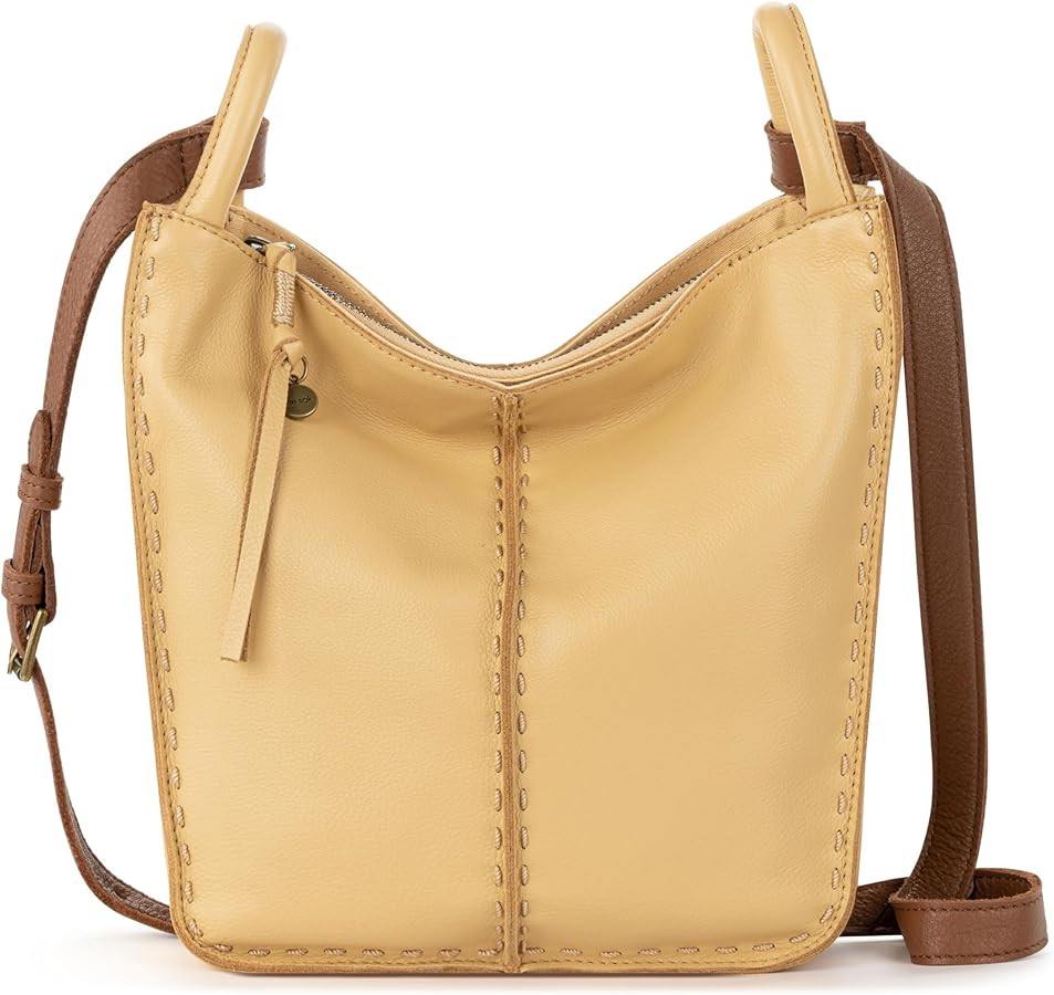 The Sak Los Feliz Crossbody Purse - Women's Leather Handbag For Everyday & Travel - Cross Body Wi... | Amazon (US)