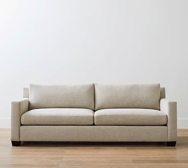 York Square Arm Upholstered Sofa | Pottery Barn (US)