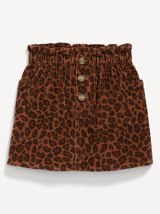 Printed Corduroy Pocket Skirt for Toddler Girls | Old Navy (US)